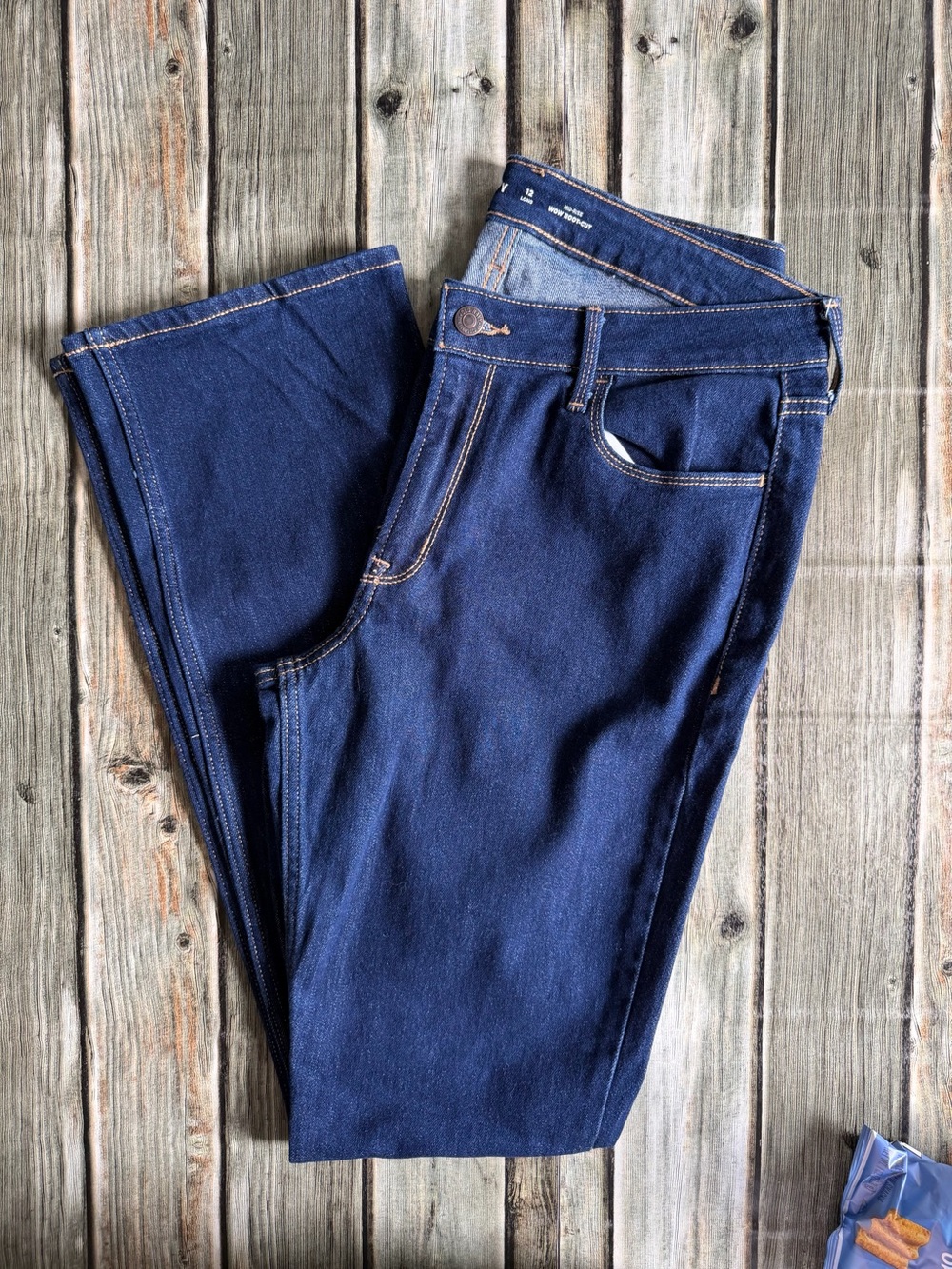Old Navy Women's Indigo Bootcut Jeans in Size 12 Long